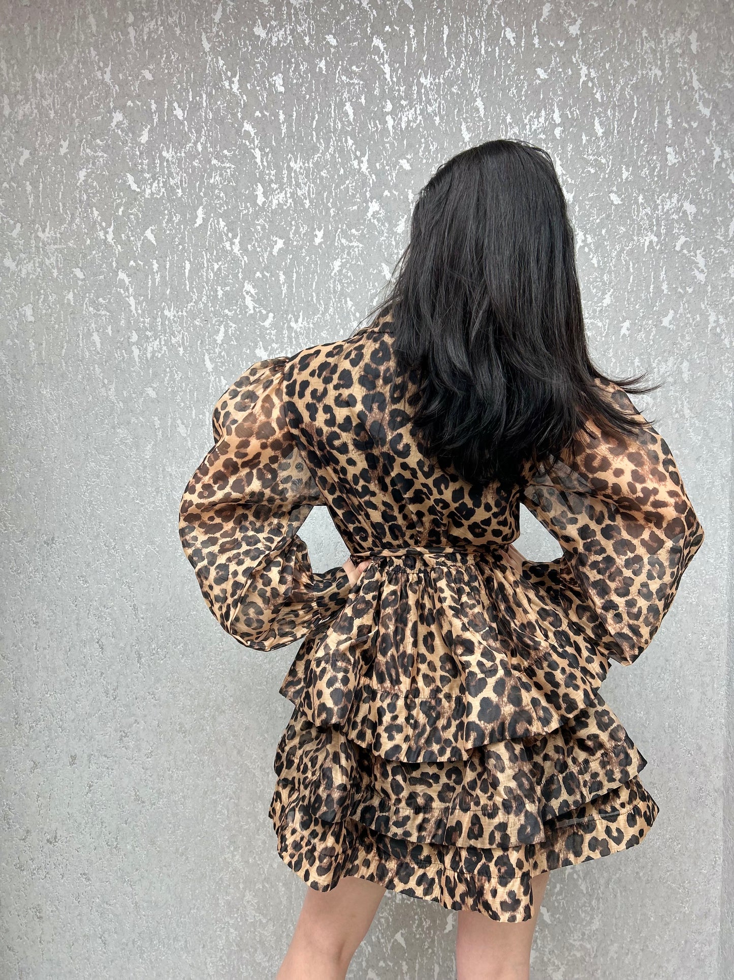 Leopard mini dress